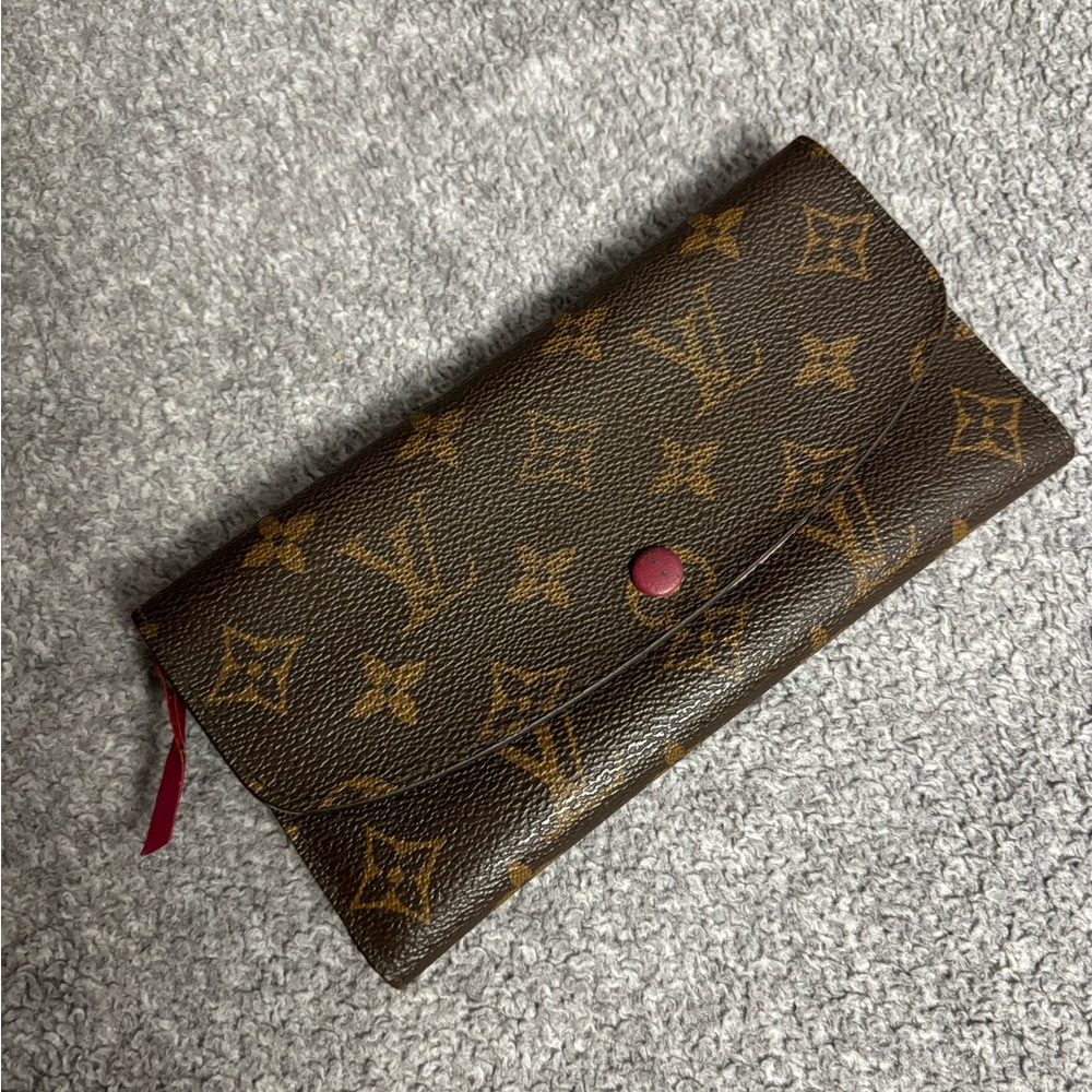 Louis Vuitton Brown Emilie wallet